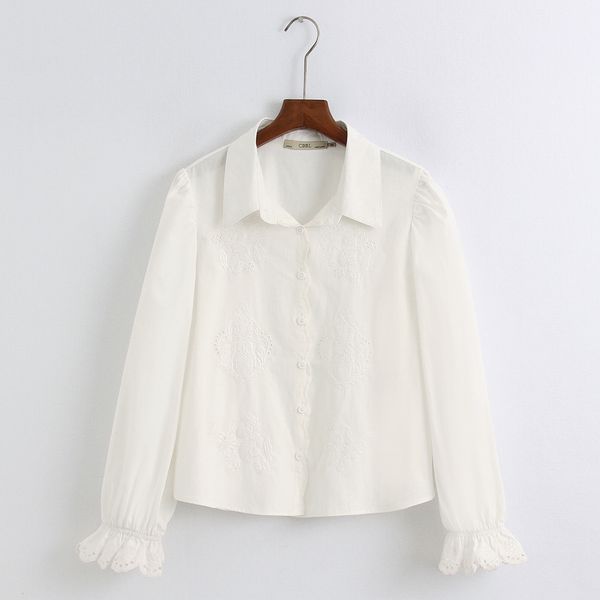 white shirt women blouse summer 2020 new clothing long sleeve female embroidery shirts
white shirt women blouse summer 2020 new clothing long sleeve female embroidery shirts