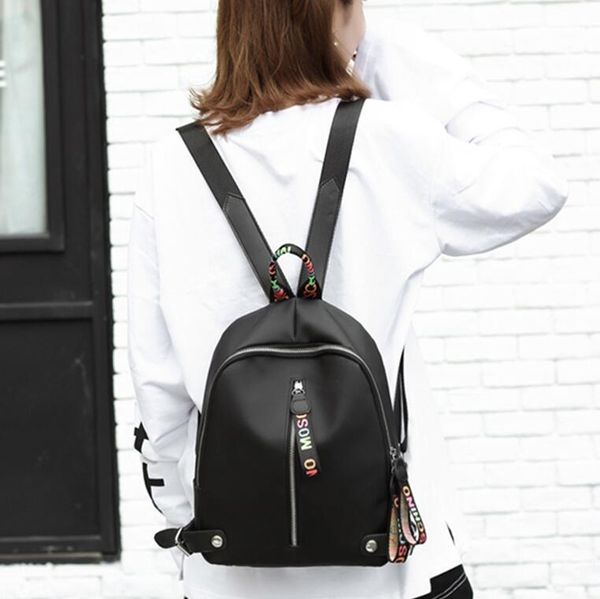 2020 fashion backpack women backpacks girls with double zipper oxford fabric bags student travel backpack