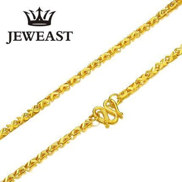 24k pure gold necklace real au 999 solid gold chain elegant simple upscale trendy classic party fine jewelry sell new 2018, Silver
24k pure gold necklace real au 999 solid gold chain elegant simple upscale trendy classic party fine jewelry sell new 2018, Silver