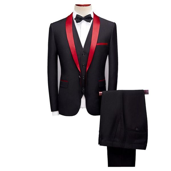 2020 fashion men wedding suits shawl lapel 3 pieces suit (jacket+vest+pants) business casual suits groom prom plus size 4xl 5xl, White;black
2020 fashion men wedding suits shawl lapel 3 pieces suit (jacket+vest+pants) business casual suits groom prom plus size 4xl 5xl, White;black