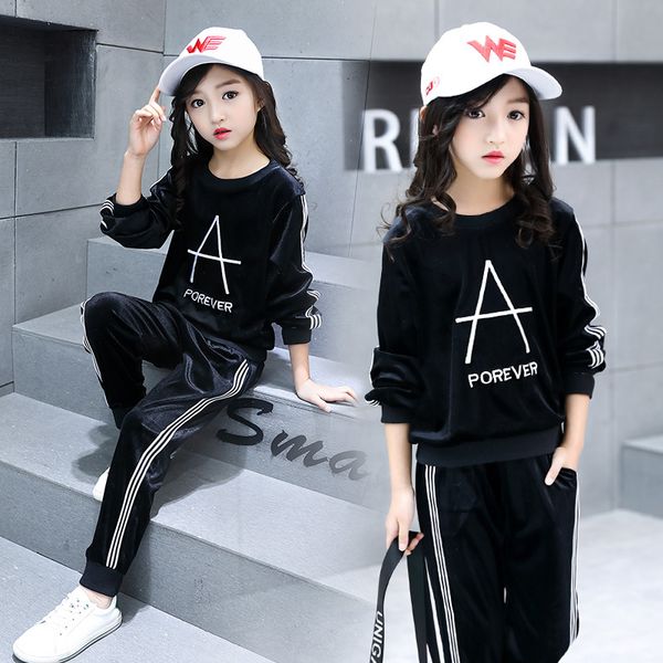 spring autumn girls sports suit velvet tracksuit kids fashion sportwear children hooded suit casual outfit 6 8 10 12 years old, White
spring autumn girls sports suit velvet tracksuit kids fashion sportwear children hooded suit casual outfit 6 8 10 12 years old, White