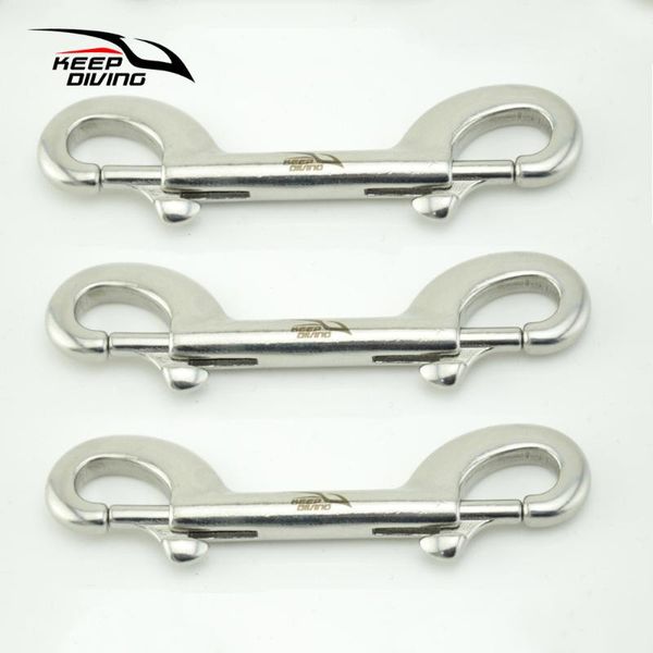 keep diving 3 pcs 316 stainless steel scuba diving double ended hook bcd chioce snap bolt kit quick draw
keep diving 3 pcs 316 stainless steel scuba diving double ended hook bcd chioce snap bolt kit quick draw