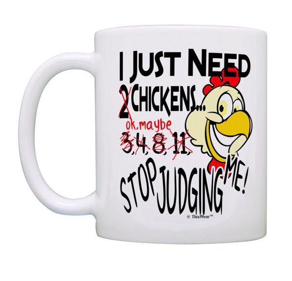 chicken mug i just need chickens sjudging me chicken coffee mug tea cup - inspirationa l gifts and sarcasm,dropshipping
chicken mug i just need chickens sjudging me chicken coffee mug tea cup - inspirationa l gifts and sarcasm,dropshipping