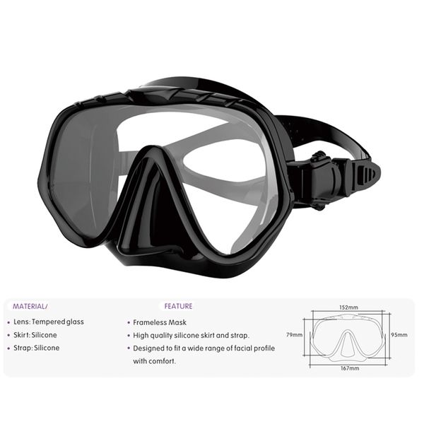new diving goggles waterproof clear vision silicone seal strap swimming glasses lmh66
new diving goggles waterproof clear vision silicone seal strap swimming glasses lmh66