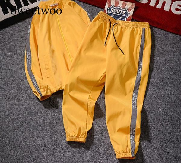 seetwoo reflective stripe workout matching sets fashion sporty casual women 2 piece outfit long sleeve zipper and pants set, Black;blue
seetwoo reflective stripe workout matching sets fashion sporty casual women 2 piece outfit long sleeve zipper and pants set, Black;blue