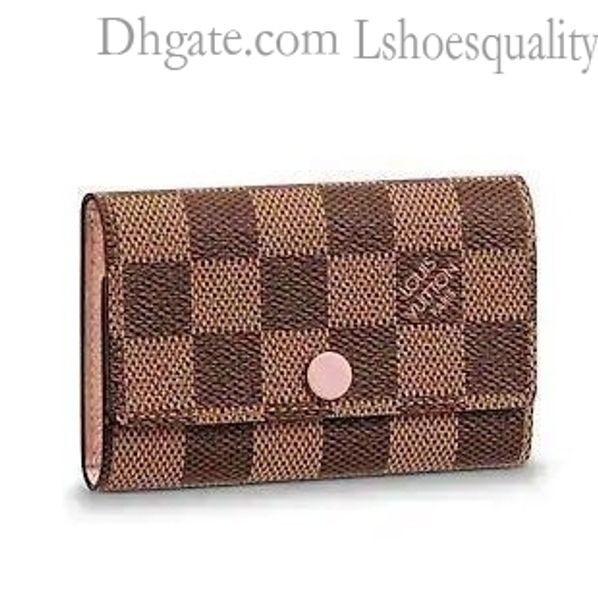 n41624 6 key holder grid pattern pink real caviar lambskin chain flap bag long chain wallets key card holders purse clutches evening 59tw
n41624 6 key holder grid pattern pink real caviar lambskin chain flap bag long chain wallets key card holders purse clutches evening 59tw