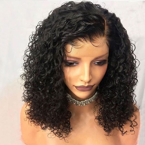 9a kinky curly human hair lace front wigs black women 13x4 pre plucked brazilian virgin wig with baby hair side part, Black;brown
9a kinky curly human hair lace front wigs black women 13x4 pre plucked brazilian virgin wig with baby hair side part, Black;brown