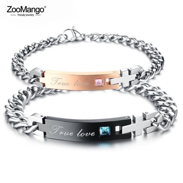 zoomango classic cubic zirconia lover's bracelets bangles jewelry stainless steel love chain link bracelet for women men zogs718, Black
zoomango classic cubic zirconia lover's bracelets bangles jewelry stainless steel love chain link bracelet for women men zogs718, Black