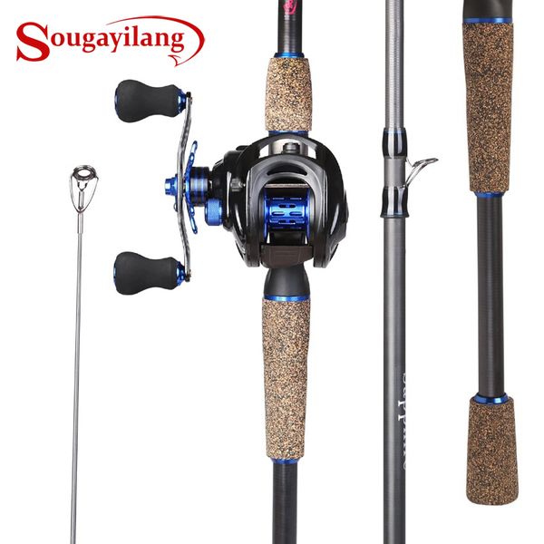 sougayilang fishing rod and baitcasting reel sets portable lure fishing rod kit spinning combo pesca
sougayilang fishing rod and baitcasting reel sets portable lure fishing rod kit spinning combo pesca