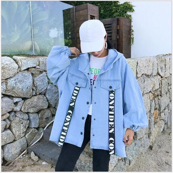 2018 loose basic denim jackets women over size fashion new spring autumn jeans jacket coat student outwear g260, Black;brown
2018 loose basic denim jackets women over size fashion new spring autumn jeans jacket coat student outwear g260, Black;brown