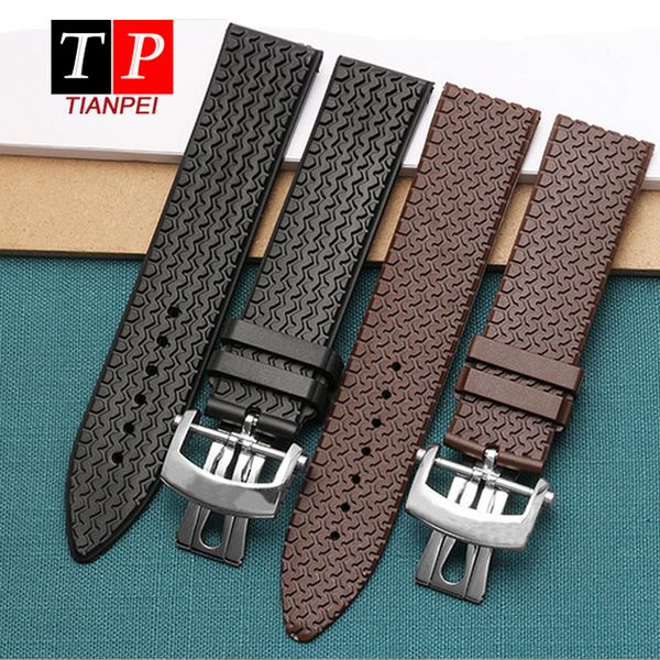waterproof tire pattern silicone strap 23mm male watch accessories rubber watch band simple belt sport watchband, Black;brown
waterproof tire pattern silicone strap 23mm male watch accessories rubber watch band simple belt sport watchband, Black;brown