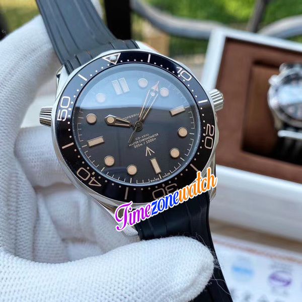 new driver 300m james bond 007 no time to die automatic mens watch black dial limited edition steel case rubber strap watches timezonewatch, Slivery;brown
new driver 300m james bond 007 no time to die automatic mens watch black dial limited edition steel case rubber strap watches timezonewatch, Slivery;brown