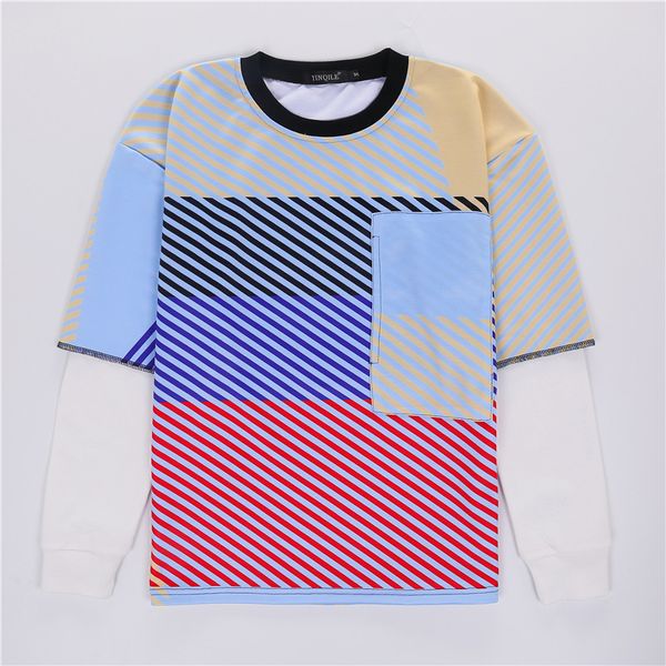 fashion brand mens designer hoodies 2020 autumn new hit color loose long-sleeved sweater fake two men tide lovers hoodies, Black
fashion brand mens designer hoodies 2020 autumn new hit color loose long-sleeved sweater fake two men tide lovers hoodies, Black
