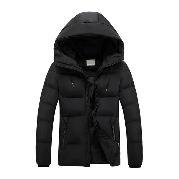 new hooded men's cotton overcoat jacket men coat mens casual jacket cotton-padded parkas autumn winter men, Black
new hooded men's cotton overcoat jacket men coat mens casual jacket cotton-padded parkas autumn winter men, Black