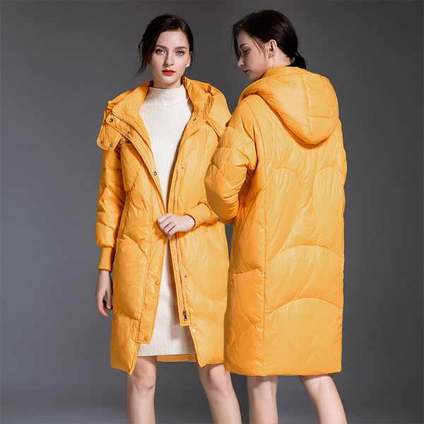 yellow color 2019 new winter jacket women down jacket white duck down coat womens outerwear thicken overcoat parka over size, Black
yellow color 2019 new winter jacket women down jacket white duck down coat womens outerwear thicken overcoat parka over size, Black