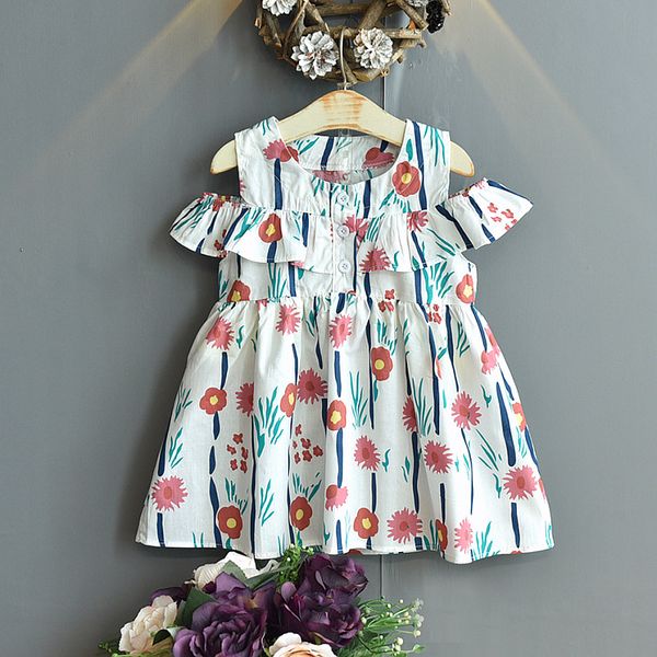 2020 girl summer fashion flower dress kids children one piece print dress two colors, Red;yellow
2020 girl summer fashion flower dress kids children one piece print dress two colors, Red;yellow