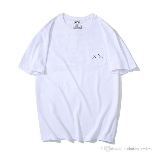 19ss sesame street x kaws joint cartoon pocket embroidery xx graffiti short sleeve t-shirt m -2xl, White;black
19ss sesame street x kaws joint cartoon pocket embroidery xx graffiti short sleeve t-shirt m -2xl, White;black