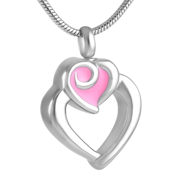 ijd9106 stainless steel hollow pink heart cremation necklace for ashes urn keepsake memorial remembrance gift with chain jewelry, Silver
ijd9106 stainless steel hollow pink heart cremation necklace for ashes urn keepsake memorial remembrance gift with chain jewelry, Silver
