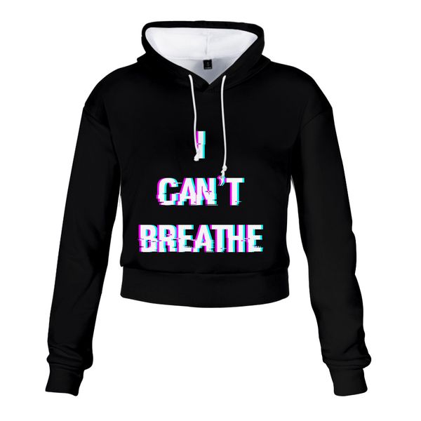 3d digital printing i cant breathe i cant breathe navel high waist hooded sweater can be customized, Black
3d digital printing i cant breathe i cant breathe navel high waist hooded sweater can be customized, Black