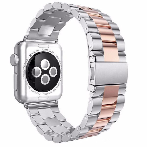 Epacket Stainless Steel Band Bracelet Straps With Adapter Connector for Apple Watch Series 1 2 3 iWatch 38mm/42mm
Epacket Stainless Steel Band Bracelet Straps With Adapter Connector for Apple Watch Series 1 2 3 iWatch 38mm/42mm