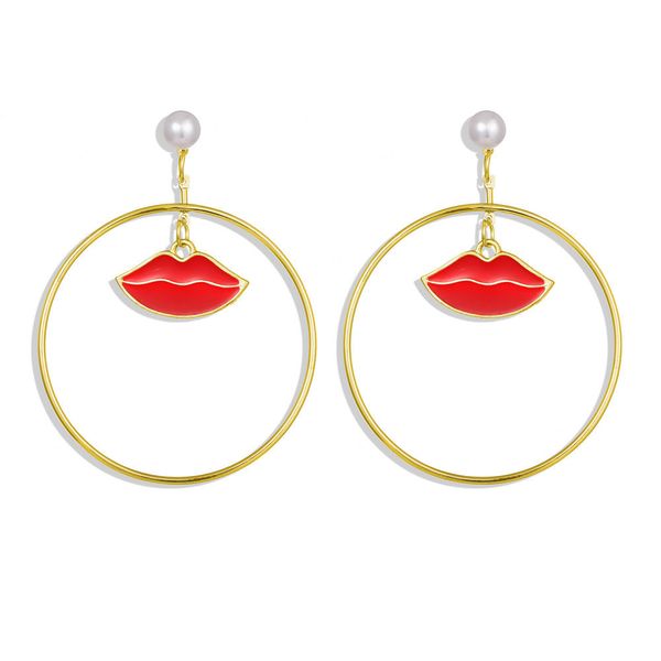 new gold plated geometric round circle heart dangle drop earrings for women fashion vintage earring red mouth eyes statement earring hz, Silver
new gold plated geometric round circle heart dangle drop earrings for women fashion vintage earring red mouth eyes statement earring hz, Silver
