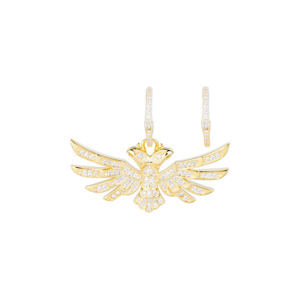 august european and american fashion new earrings women retro personality asymmetry thunderbird earrings factory spot wholesale, Golden;silver
august european and american fashion new earrings women retro personality asymmetry thunderbird earrings factory spot wholesale, Golden;silver