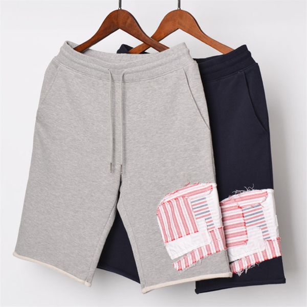 classic loopback jersey shirting patchwork whale icon cutoff unfinished hem sweatshort men's women's knee length shorts, White;black
classic loopback jersey shirting patchwork whale icon cutoff unfinished hem sweatshort men's women's knee length shorts, White;black