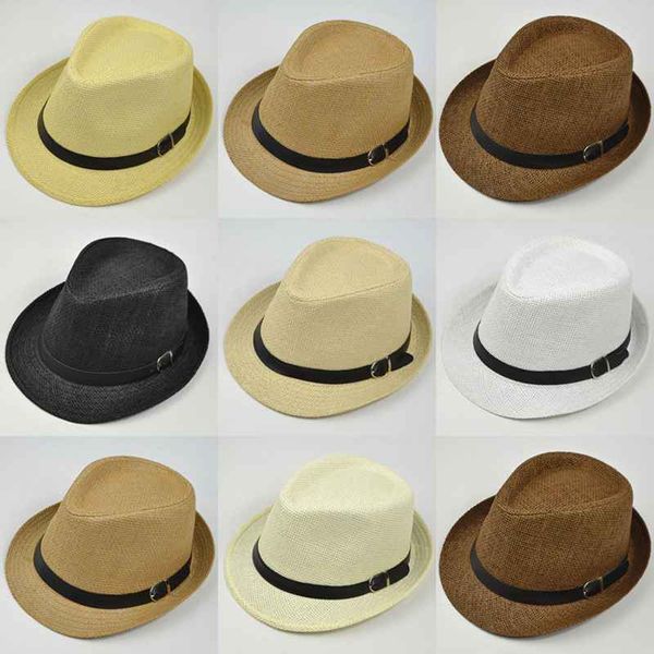 2019 new men women hat kids children straw hats cap soft fedora panama belt hats outdoor stingy brim caps spring summer beach, Blue;gray
2019 new men women hat kids children straw hats cap soft fedora panama belt hats outdoor stingy brim caps spring summer beach, Blue;gray