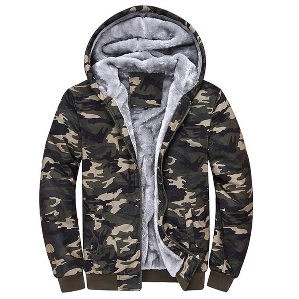 men's hoodies & sweatshirts sweatshirt men camouflage tracksuits thick velvet fleece camo coat mens jacket brand clothing, Black 
men's hoodies & sweatshirts sweatshirt men camouflage tracksuits thick velvet fleece camo coat mens jacket brand clothing, Black