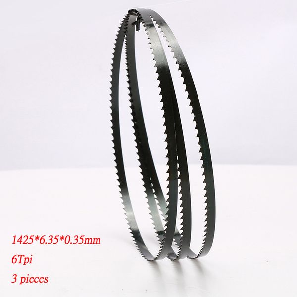 3 pieces 8" band saw blades 1425mm x (width: 3mm, 6.35mm, 9.5mm) x 6 or 14tpi, woodworking band saw blades cut curve (mix pack)
3 pieces 8" band saw blades 1425mm x (width: 3mm, 6.35mm, 9.5mm) x 6 or 14tpi, woodworking band saw blades cut curve (mix pack)
