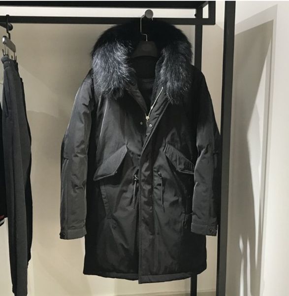 thick warm parkas long coats for males 2019 men's hooded jackets casual outwear new winter outerwear clothing, Black
thick warm parkas long coats for males 2019 men's hooded jackets casual outwear new winter outerwear clothing, Black