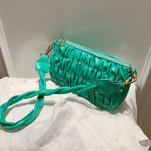 2020 luxury design women hobo pleated tote bag candy color underarm bag ins chic handbag clutch small shoulder female purses
2020 luxury design women hobo pleated tote bag candy color underarm bag ins chic handbag clutch small shoulder female purses