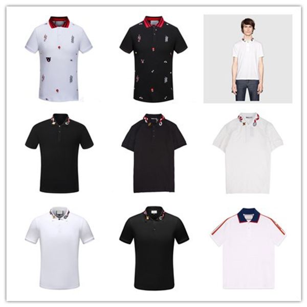 mens polo t shirts high street embroidery garter snakes little bee printing clothing mens fashion polo shirt 3xl, White;black
mens polo t shirts high street embroidery garter snakes little bee printing clothing mens fashion polo shirt 3xl, White;black