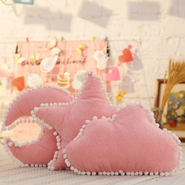 plush ball pillow pink/white cushion home decoration throw pillow star moon cloud cushions birthday gift for girl room decor
plush ball pillow pink/white cushion home decoration throw pillow star moon cloud cushions birthday gift for girl room decor