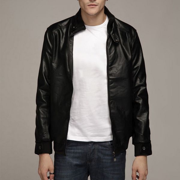 mjartoria 2019 leather jacket men coats 3xl brand pu outerwear men business casual winter faux fur male jacket, Black
mjartoria 2019 leather jacket men coats 3xl brand pu outerwear men business casual winter faux fur male jacket, Black