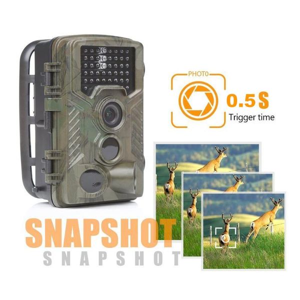 Trail Cameras Night Vision Hunting Camera 1080p Hd Digital Infrared Wildlife Scouting Animal Cameras Waterproof