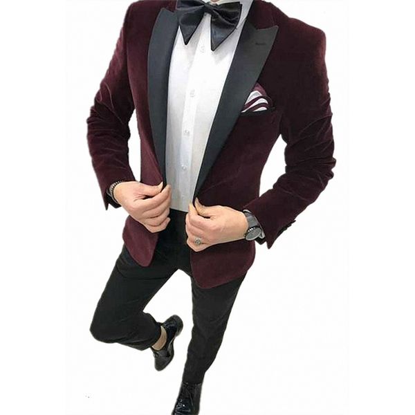 two-piece lapel mens wedding velvet tuxedo suits for groom formal male business suits slim fit prom dress wear, White;black
two-piece lapel mens wedding velvet tuxedo suits for groom formal male business suits slim fit prom dress wear, White;black