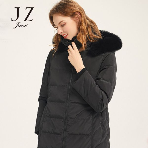 2018 winter new hooded fur collar fur liner to overcome the detachable down jacket juzui, Black
2018 winter new hooded fur collar fur liner to overcome the detachable down jacket juzui, Black