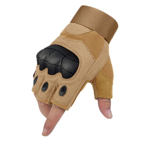 outdoor sports tactical gloves combat mountaineering fitness anti-skid rubber protective half finger gloves, Black
outdoor sports tactical gloves combat mountaineering fitness anti-skid rubber protective half finger gloves, Black