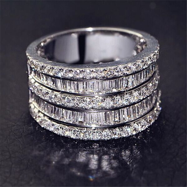charming lovers promise ring 925 sterling silver t shape cubic diamond engagement wedding band rings for women men jewelry gift, Slivery;golden
charming lovers promise ring 925 sterling silver t shape cubic diamond engagement wedding band rings for women men jewelry gift, Slivery;golden