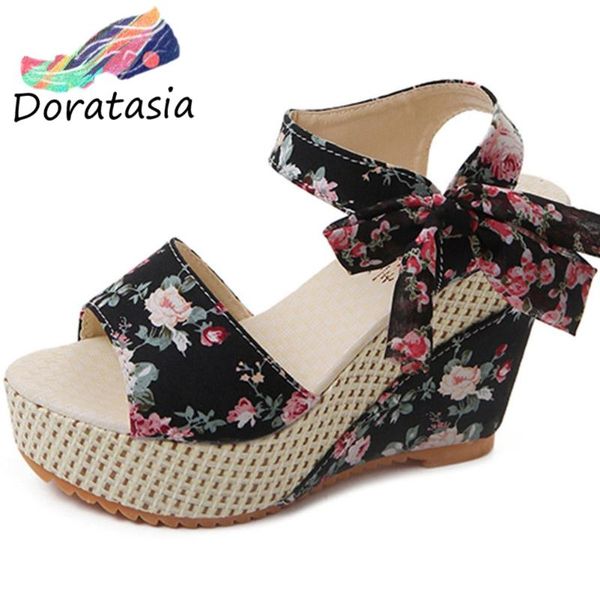 doratasia fashion women open toe butterfly knot wedges beach shoes casual sandals women floral platform wedges sandals, Black
doratasia fashion women open toe butterfly knot wedges beach shoes casual sandals women floral platform wedges sandals, Black