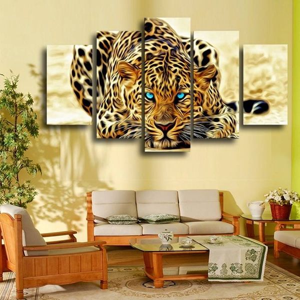 5pcs/set unframed leopard gaining momentum oil painting on canvas wall art picture for home decoration
5pcs/set unframed leopard gaining momentum oil painting on canvas wall art picture for home decoration