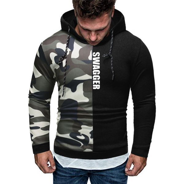 mens camouflage print hoodie fashion men's winter long-sleeved stitching hooded sweatshirts sports casual sweatshirt moletom, Black
mens camouflage print hoodie fashion men's winter long-sleeved stitching hooded sweatshirts sports casual sweatshirt moletom, Black
