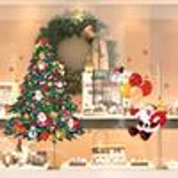 shop window glass christmas tree santa claus wall sticker home decorations, christmas diy home decor art wallpaper
shop window glass christmas tree santa claus wall sticker home decorations, christmas diy home decor art wallpaper