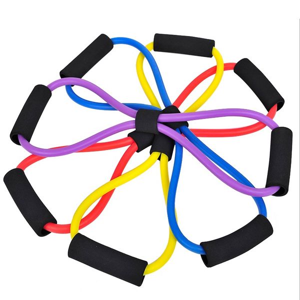 elastic 8 type elastic tension rope gym fitness rubber ring gym fitness equipment drawstring dance practice stretching belt yoga belt
elastic 8 type elastic tension rope gym fitness rubber ring gym fitness equipment drawstring dance practice stretching belt yoga belt
