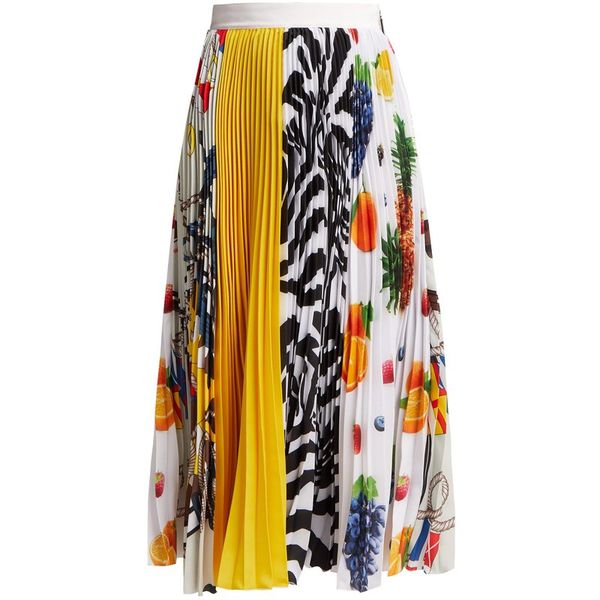 2019 stunning designing elegant streetwear fresh fruit printing cute summer fashion pleated skirt, Black
2019 stunning designing elegant streetwear fresh fruit printing cute summer fashion pleated skirt, Black