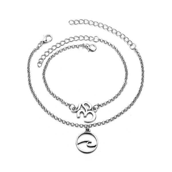 wedding party popular in summer beach wave 3d combination anklet personality lady anklet anklet decoration wholesale, White
wedding party popular in summer beach wave 3d combination anklet personality lady anklet anklet decoration wholesale, White
