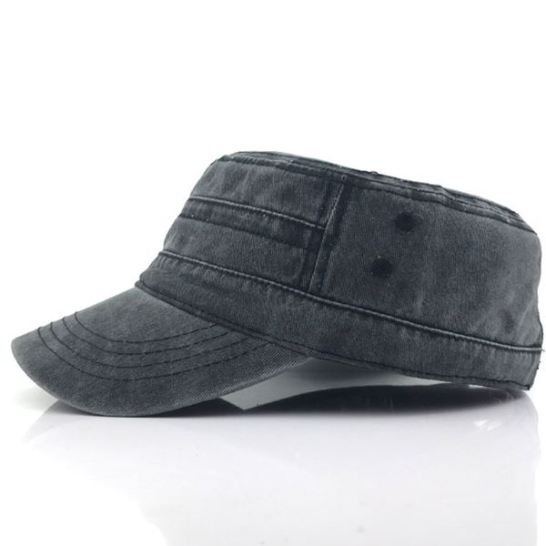 classic vintage flat mens washed caps hat adjustable fitted thicker cap military hats for men casquette gorra hombre, Blue;gray
classic vintage flat mens washed caps hat adjustable fitted thicker cap military hats for men casquette gorra hombre, Blue;gray