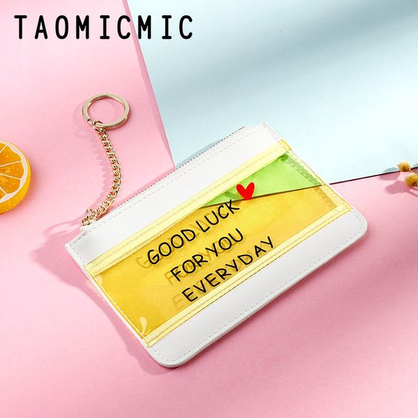 yue qian cassim-women's short wallet fashion transparent pvc zip coin bag jelly key and coin case, Black
yue qian cassim-women's short wallet fashion transparent pvc zip coin bag jelly key and coin case, Black