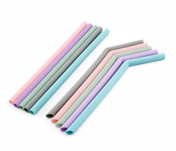 wholesale 25cm colorful silicone drinking straw eco-friendly reusable straws for home party bar drinking tools kitchen accessories
wholesale 25cm colorful silicone drinking straw eco-friendly reusable straws for home party bar drinking tools kitchen accessories